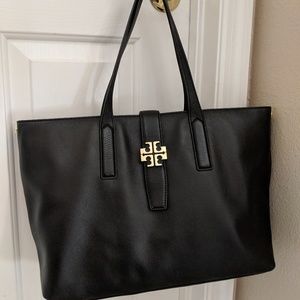EUC Tory Burch work tote, black